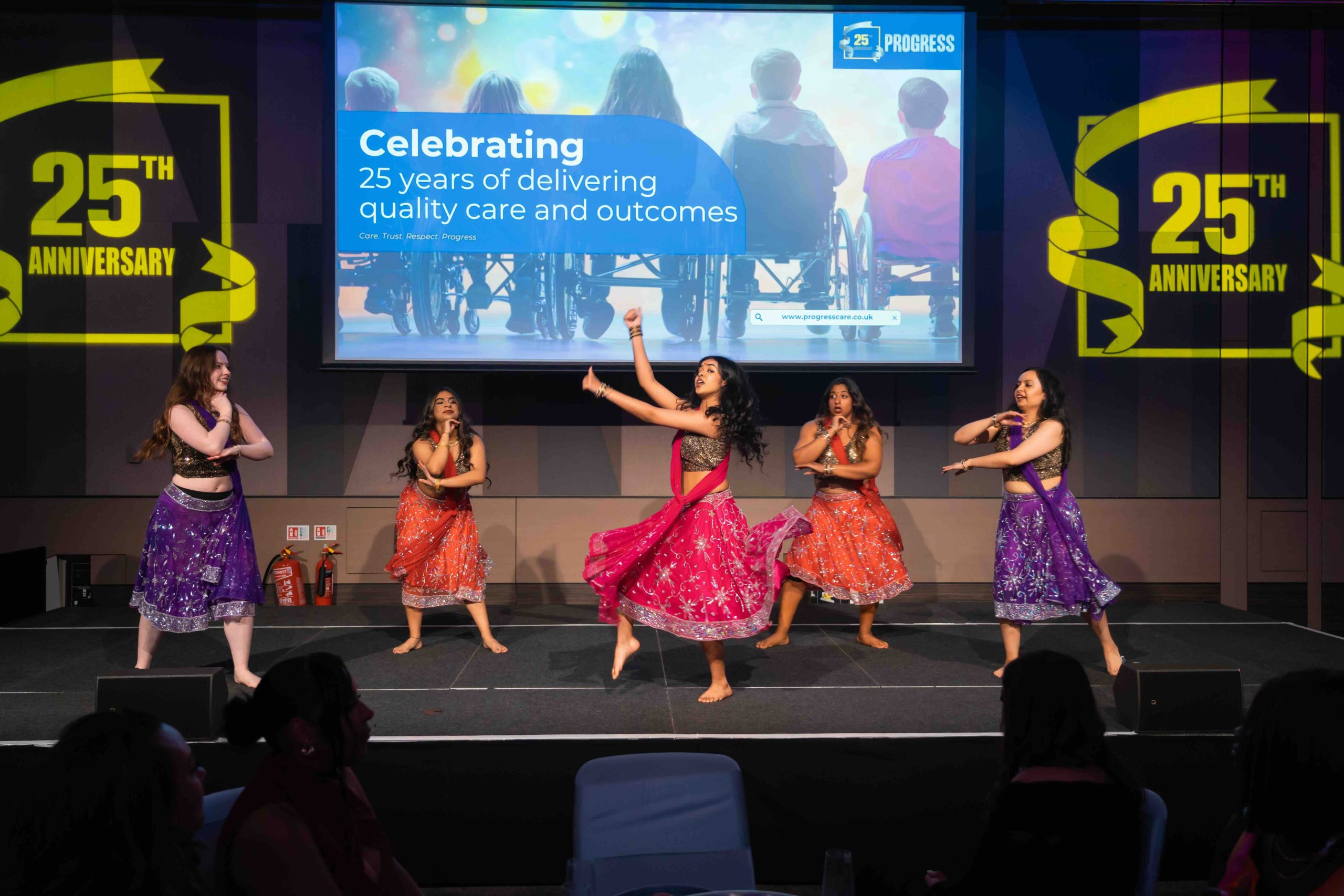 Bollywood Dreams Dance Light Up Progress’ 25th Anniversary Celebration